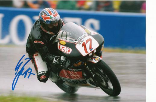 Steve Jenker  Motorrad  Autogramm Foto original signiert 