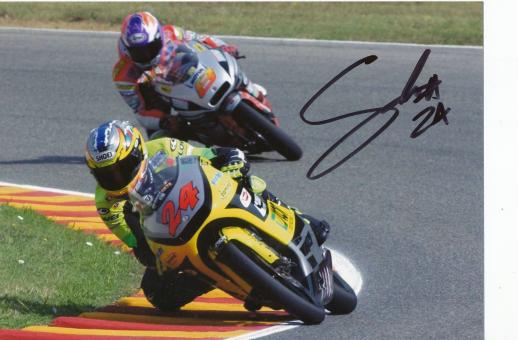 Simone Corsi   Italien    Motorrad  Autogramm Foto original signiert 