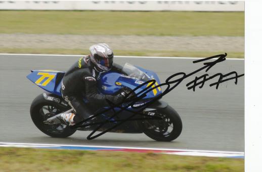 James Ellison  Großbritanien  Motorrad  Autogramm Foto original signiert 
