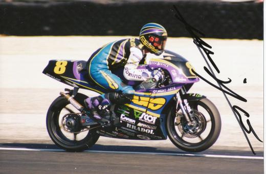 Cristiano Migiorati  Italien   Motorrad  Autogramm Foto original signiert 