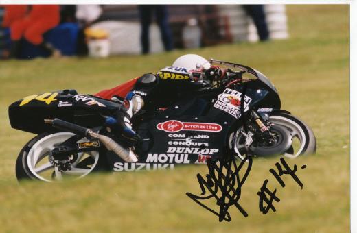 Jamie Robinson  Großbritanien  Motorrad  Autogramm Foto original signiert 