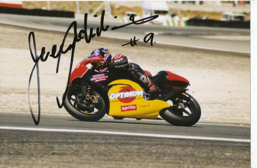 Jeremy McWilliams  Motorrad  Autogramm Foto original signiert 