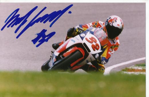 Mirko Giansanti  Italien  Motorrad  Autogramm Foto original signiert 