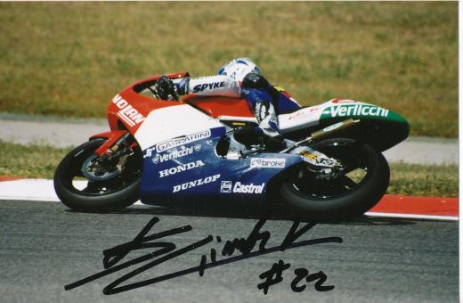 Sebastien Gimbert  Frankreich  Motorrad  Autogramm Foto original signiert 