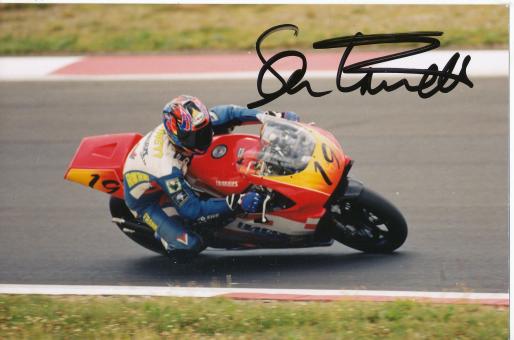 Sean Emmett  Großbritanien    Motorrad  Autogramm Foto original signiert 