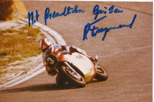 Roland Freymond  Schweiz  Motorrad  Autogramm Foto original signiert 