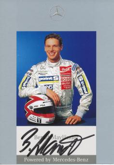 Bernd Mayländer  1996   Mercedes  Auto Motorsport  Autogrammkarte  original signiert 