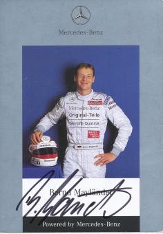 Bernd Mayländer  1998   Mercedes  Auto Motorsport  Autogrammkarte  original signiert 