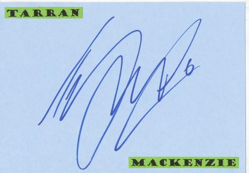Tarran Mackenzie   Motorrad Autogramm Karte original signiert 