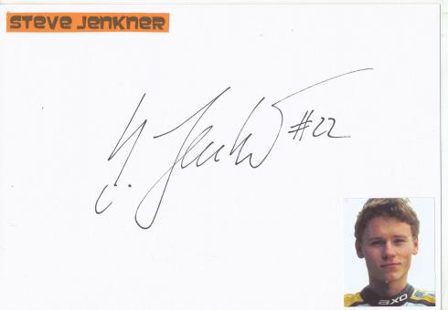 Steve Jenker     Motorrad Autogramm Karte original signiert 