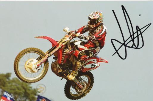 Joshua Coppins  Motocross  Motorrad  Foto  original signiert 
