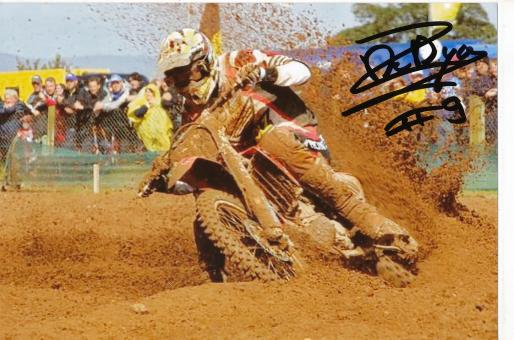 Ken De Dijcker  Motocross  Motorrad  Foto  original signiert 