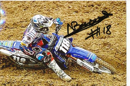 Anthony Boisserie  Motocross  Motorrad  Foto  original signiert 