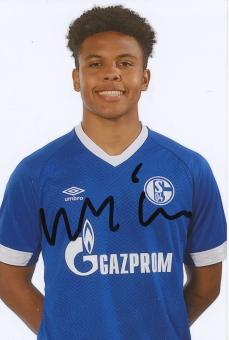 Weston McKennie  FC Schalke 04  Fußball Autogramm Foto original signiert 