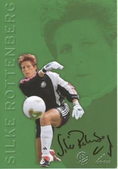 Silke Rottenberg  DFB Frauen Nationalteam Fußball Autogrammkarte original signiert 
