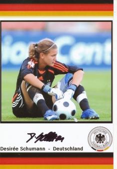 Desiree Schumann  DFB  Frauen Fußball  Autogramm Foto original signiert 