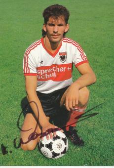 Uwe Wassmer  FC Aarau  1985/1986 Fußball Autogrammkarte  original signiert 