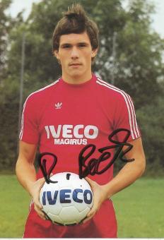 Rudolf Böck  1981/1982  FC Bayern München  Fußball Autogrammkarte original signiert 