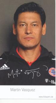 Martin Vasquez  2008/2009  FC Bayern München Fußball Autogrammkarte Druck signiert 