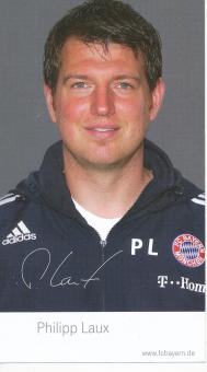 Philipp Laux  2008/2009  FC Bayern München Fußball Autogrammkarte Druck signiert 