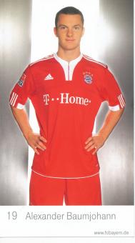 Alexander Baumjohann  2009/2010  FC Bayern München Fußball Autogrammkarte nicht signiert 