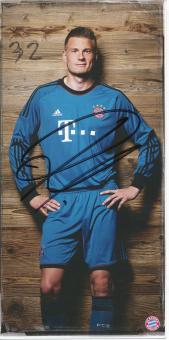 Lukas Raeder  2013/2014  FC Bayern München Fußball Autogrammkarte original signiert 