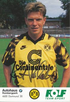 Knut Reinhardt  1992/1993  Borussia Dortmund Fußball Autogrammkarte  original signiert 