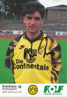 Ned Zelic  1992/1993  Borussia Dortmund Fußball Autogrammkarte  original signiert 