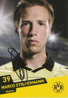 Marco Stiepermann   2010/2011  Borussia Dortmund Fußball Autogrammkarte  original signiert 