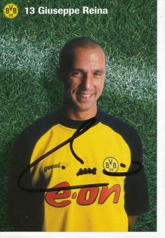 Giuseppe Reina   2001/2002  Borussia Dortmund Fußball Autogrammkarte  original signiert 