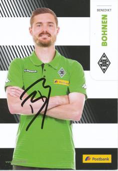Benedikt Bohnen  2016/2017  Borussia Mönchengladbach Fußball Autogrammkarte original signiert 
