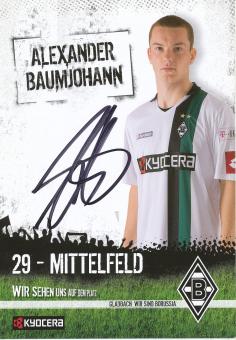 Alexander Baumjohann  2008/2009  Borussia Mönchengladbach Fußball Autogrammkarte original signiert 