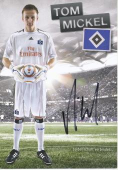 Tom Mickel   2010/2011  Hamburger SV  Fußball Autogrammkarte original signiert 