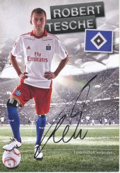 Robert Tesche   2010/2011  Hamburger SV  Fußball Autogrammkarte original signiert 