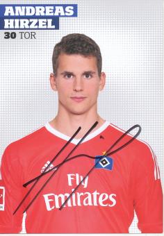Andreas Hirzel   2017/2018  Hamburger SV  Fußball Autogrammkarte original signiert 