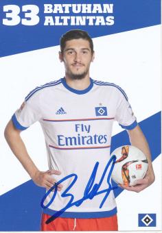 Batuhan Altintas  2015/2016  Hamburger SV  Fußball Autogrammkarte original signiert 
