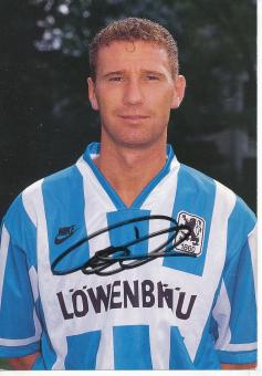 Bernhard Winkler   1995/1996   1860 München Fußball Autogrammkarte original signiert 