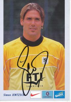 Simon Jentzsch  2001/2002   1860 München Fußball Autogrammkarte original signiert 