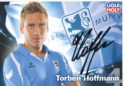 Torben Hoffmann  2009/2010   1860 München Fußball Autogrammkarte original signiert 