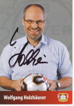 Wolfgang Holzhäuser  2005/2006  Bayer 04 Leverkusen  Fußball Autogrammkarte original signiert 