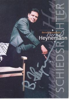 Bernd Heynemann  DFB  Fußball Schiedsrichter Autogrammkarte  original signiert 