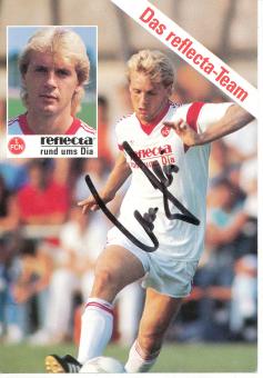 Dieter Eckstein   1987/1988  FC Nürnberg  Fußball Autogrammkarte original signiert 