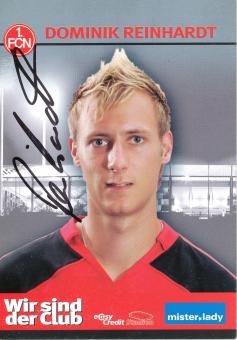 Dominik Reinhardt  2006/2007  FC Nürnberg  Fußball Autogrammkarte original signiert 