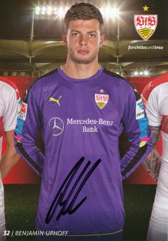 Benjamin Uphoff  2016/2017   VFB Stuttgart Fußball Autogrammkarte original signiert 