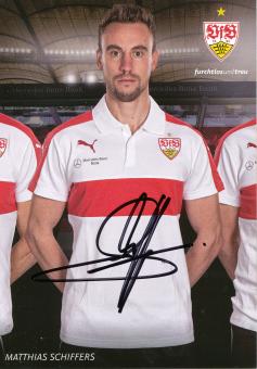Matthias Schiffers  2016/2017   VFB Stuttgart Fußball Autogrammkarte original signiert 
