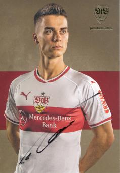 Erik Thommy  2018/2019   VFB Stuttgart Fußball Autogrammkarte original signiert 