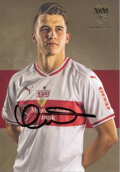 Marc Oliver Kempf  2018/2019   VFB Stuttgart Fußball Autogrammkarte original signiert 
