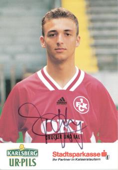 Thomas Hengen  1994/1995  FC Kaiserslautern  Fußball Autogrammkarte original signiert 