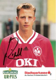 Thomas Riedl  1994/1995  FC Kaiserslautern  Fußball Autogrammkarte original signiert 