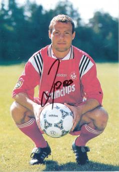 Axel Roos  1996/1997  FC Kaiserslautern  Fußball Autogrammkarte original signiert 